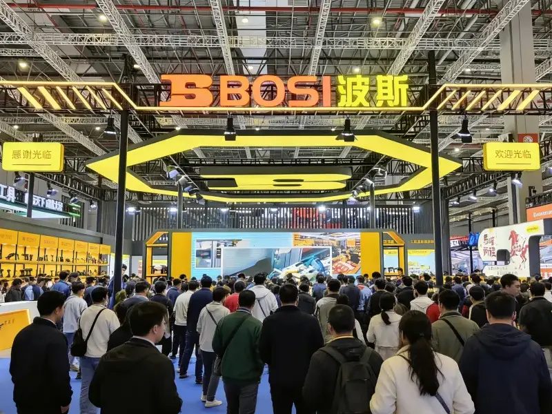 Alat BOSI Bersinar di Pameran Perkakasan Antarabangsa China ke-39