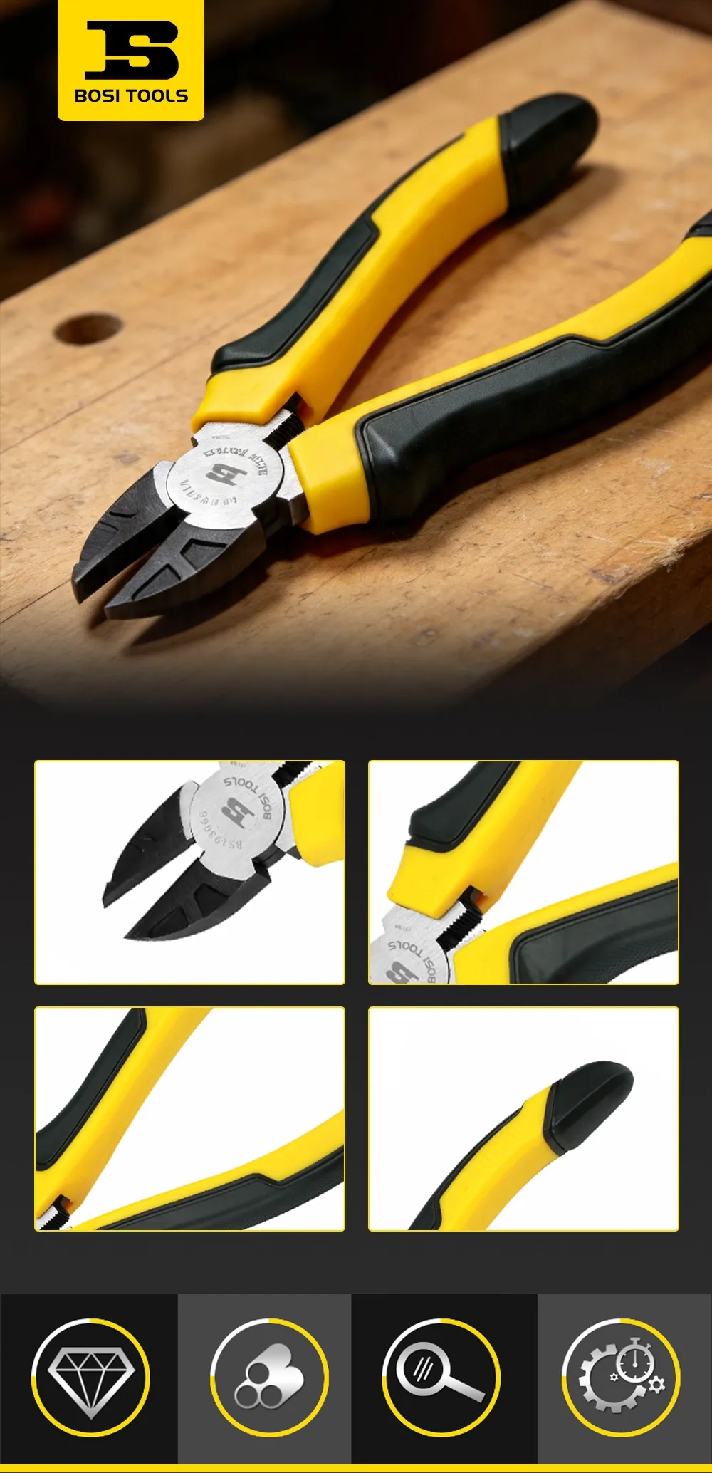 European Style Diagonal Pliers